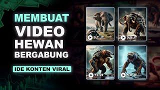 Ini Dia Cara Membuat Video Hewan Bergabung atau Hewan Hibrida - Ide Konten Pakai Ai