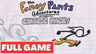 THE FANCY PANTS ADVENTURES: CLASSIC PACK Gameplay Walkthrough FULL GAME Early Access - No Commentary