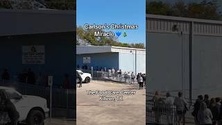 Carlson’s Christmas Miracle  (pt. 1) The Food Care Center in Killeen #christmasmiracle #foodbank