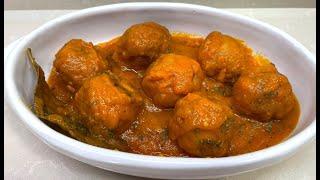 ALBONDIGAS EN SALSA DE TOMATE (TRADICIONAL)