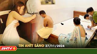 Tin tức an ninh trật tự nóng, thời sự Việt Nam mới nhất 24h sáng 27/11 | ANTV