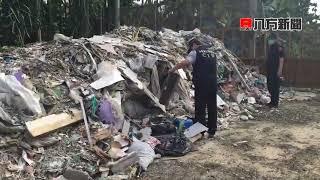農地變垃圾場 南投警迅速破案揪出違法廢棄物業者