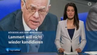 Tagesschau-Versprecher: Bundespräsident Lammert