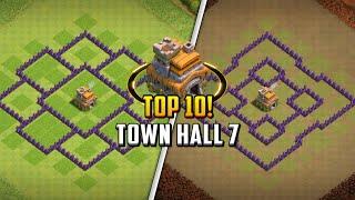 TOP 10! Best Town Hall 7 (TH7) Farming/Hybrid + Copy Link 2024 | Clash of Clans