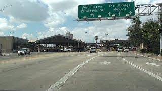 BROWNSVILLE, TEXAS -  MATAMOROS, MEXICO BORDER CROSSING