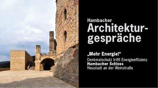 Mit Energie! Nachhaltig im Denkmalschutz. - 11. Architekturgesprächhnitt Architekturgespräche 2024