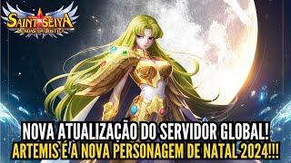 ⭐NOVA ATTUALIZAÇÃO VAI TRAZER ARTEMIS COMO PERSONAGEM DE NATAL 2024 - SAINT SEIYA LENDAS DA JUSTIÇA⭐