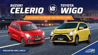 Is Suzuki Celerio Better Than Toyota Wigo TRD-S? | Philkotse Spec Check (w/ English Subtitles)