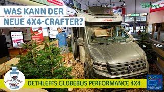 Das erste Allrad-Mobil von Dethleffs - Was hat der Crafter-Ti zu bieten? - Caravan Salon 2024