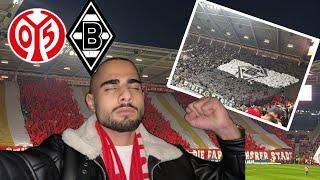 PYRO CHOREOS aber UNVERDIENT | Mainz05 vs. Borussia Mönchengladbach Stadionvlog ️