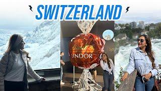 Switzerland | Lindt  chocolate ,Top of Europe ,Rhine water falls /Travel Vlog | Rimi Tomy Official