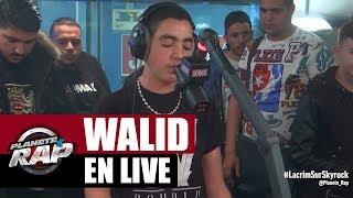 Walid "La cour des grands" & "C'est la guerre" en live #PlanèteRap