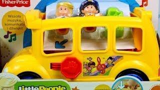 Lil' Movers School Bus / Wesoły Autobus Szkolny - Little People - Fisher Price - CBL55 - Recenzja