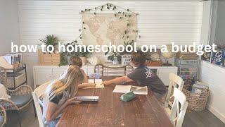 Homeschooling on a budget