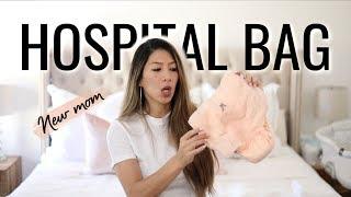 WHAT I REALLY USED IN MY HOSPITAL BAG- PACK LIGHTLY! FIRST TIME MOM 2019