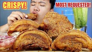 CRISPY PORK JOWL MUKBANG | Most Requested Mukbang Video | Pinoy Mukbang | Mukbang Philippines | Asmr