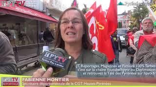 1500 personnes manifestent à Tarbes (9 oct 18) | HPyTv La Télé de Tarbes