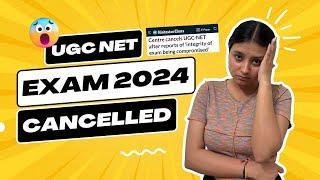 UGC NET EXAM CANCELLED | Breaking News | Big Blunder by NTA 