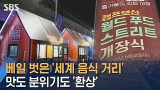 "음식 맛 책임집니다!"…동두천 세계음식거리 가보니 / SBS