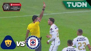 ¡Adios, ‘Palermo’! Ortiz es expulsado | Cruz Azul 0-0 Pumas | CONCACHAMPIONS 2022 - Semis | TUDN