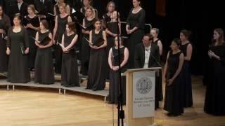 Seth Houston recognizes graduating senior vocalists and MFA pianists