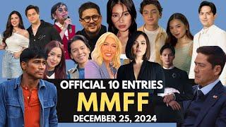 MMFF 2024: The Complete 10 Official Entries of Metro Manila Film Festival