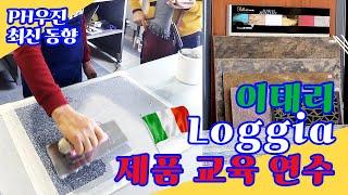 [Italy Loggia] 이태리 로지아 방문 후기! 스페셜페인트/유럽미장/친환경마감재/라임플라스터/인테리어/셀프미장