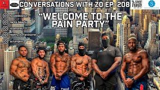 Welcome to the Pain Party XtraMoney, Mike Gzz, Scrumploc promoting Peace, Positivity and Fitness