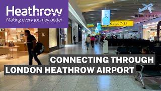 London Heathrow (LHR) Airport Connection Process & Transfer Guide Terminal 2 to Terminal 4