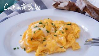 Perfect Scrambled Eggs | 西式早餐炒蛋 【100道早餐食譜 9/100 ｜100 Breakfast Ideas 9/100 】