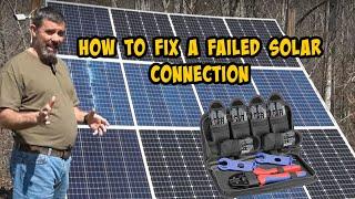 My Solar Array Failed! This BougeRV Solar Connector Repair Kit Fixed it!