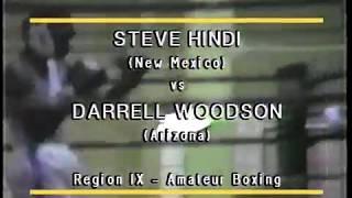 STEVE HINDI vs DARRELL WOODSON - Amateur Boxing