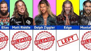 Every Wrestler Released By WWE in 2023 And 2 Who Left Themselves