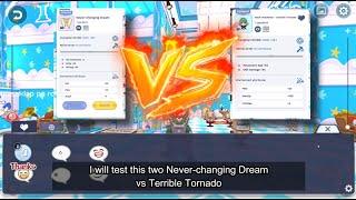 2025 ROM Classic Server - (back-headgear test) Never-changing Dream VS Terrible Tornado for my DB RK