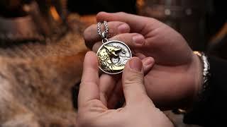 Hati Chase The Moon Pendant Necklace   Epic Loot Shop