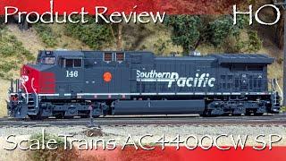 Product Review ScaleTrains HO AC4400CW SP - Powerful HO Scale Engine!