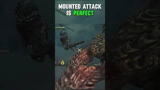 MHWilds Mounted attack is perfect