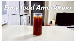 How To Make Korean Iced Americano with MAXIM COFFEE RECIPE