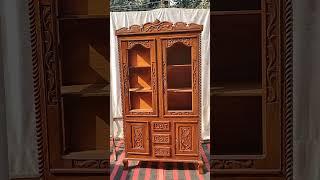 Royal Design showcase, luxury showcase, Saharanpur furniture, classical furniture, royal furniture