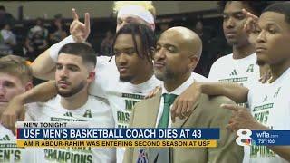 USF head men's basketball coach Amir Abdur-Rahim dies during medical procedure