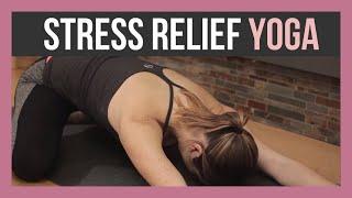 45 min Stress Relief Yoga for Beginners