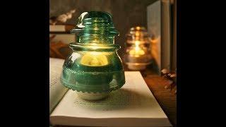 Easy DIY Vintage Insulator Lamp