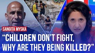 Sangita Myska pressures Israeli commander over ambulance bombings | LBC