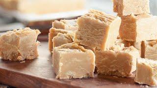 2 Ingredient Peanut Butter Fudge: The Easiest Christmas Candy EVER!