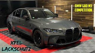 BMW G80 M3 XPEL Ultimate Plus Lackschutzfolierung PPF CarWrapping by CR CarWrapping in Würzburg