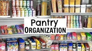 INSANE PANTRY TRANSFORMATION | PANTRY ORGANIZATION | HOW TO ORGANIZE YOUR PANTRY 2021