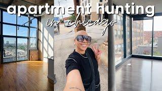 APARTMENT HUNTING IN CHICAGO | 3 tours w/ rent prices!