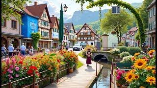 Tübingen, Germany   4k Walking tour - Most beautiful German town - Fairytale Town"