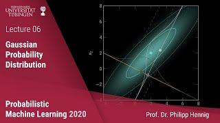 Probabilistic ML - Lecture 6 - Gaussian Distributions