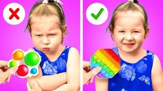 POP IT OR SIMPLE DIMPLE! Creative Parenting Hacks By A PLUS SCHOOL